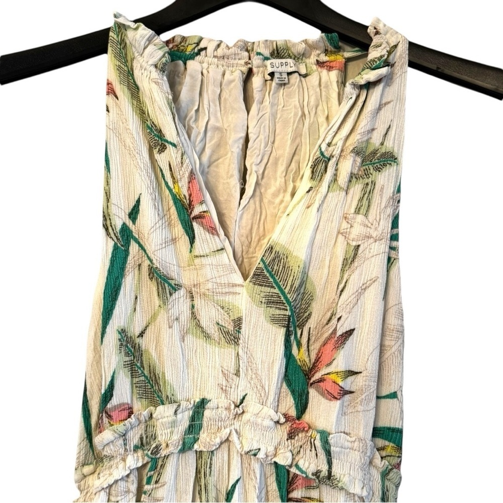 Z Supply 🔥Floral Halter Neck Dress - Picture 7 of 17
